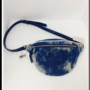 Kate Spade Jackson Tye Dye Denim Belt bag